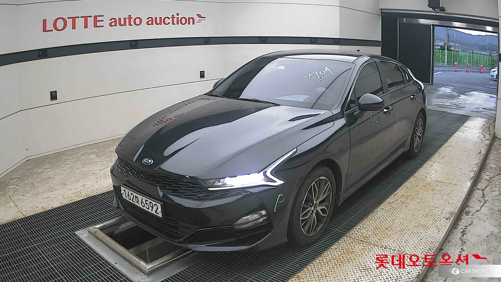 Kia K5 2021 Aurora Black Pearl из Кореи, фото 5