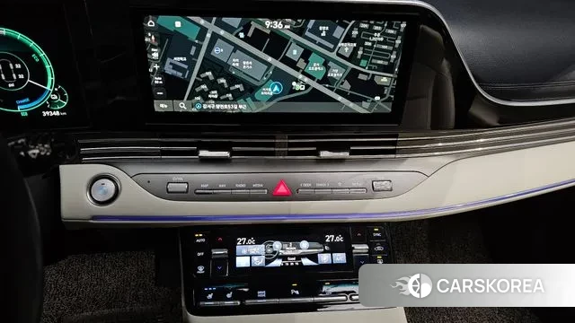 Hyundai The New Grandeur IG Hybrid 2022 Черный из Кореи, фото 5