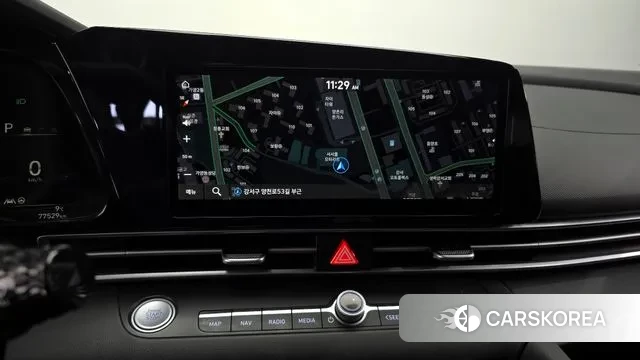 Hyundai Avante (CN7) 2022 Серебристо-серый из Кореи, фото 5