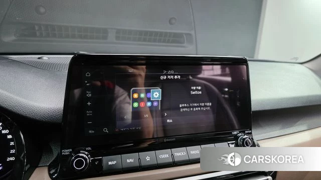 Kia Seltos 2022 Белый из Кореи, фото 5