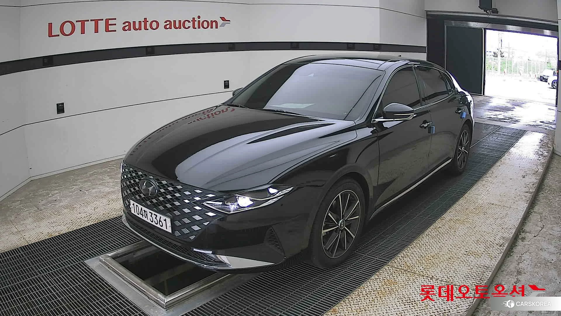 Hyundai Grandeur 2020 Midnight Black из Кореи, фото 5