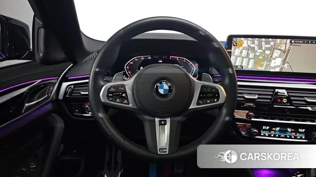 BMW 5 Series (G30) 2023 Черный из Кореи, фото 5