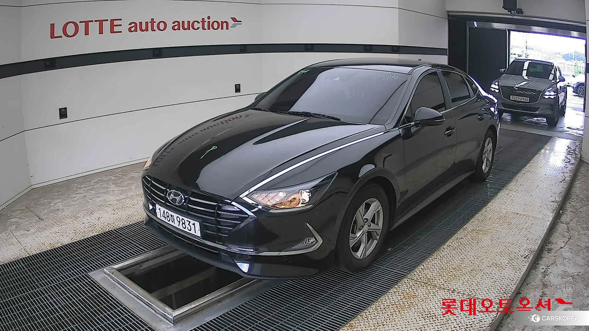 Hyundai Sonata 2022 Midnight Black Pearl из Кореи, фото 5
