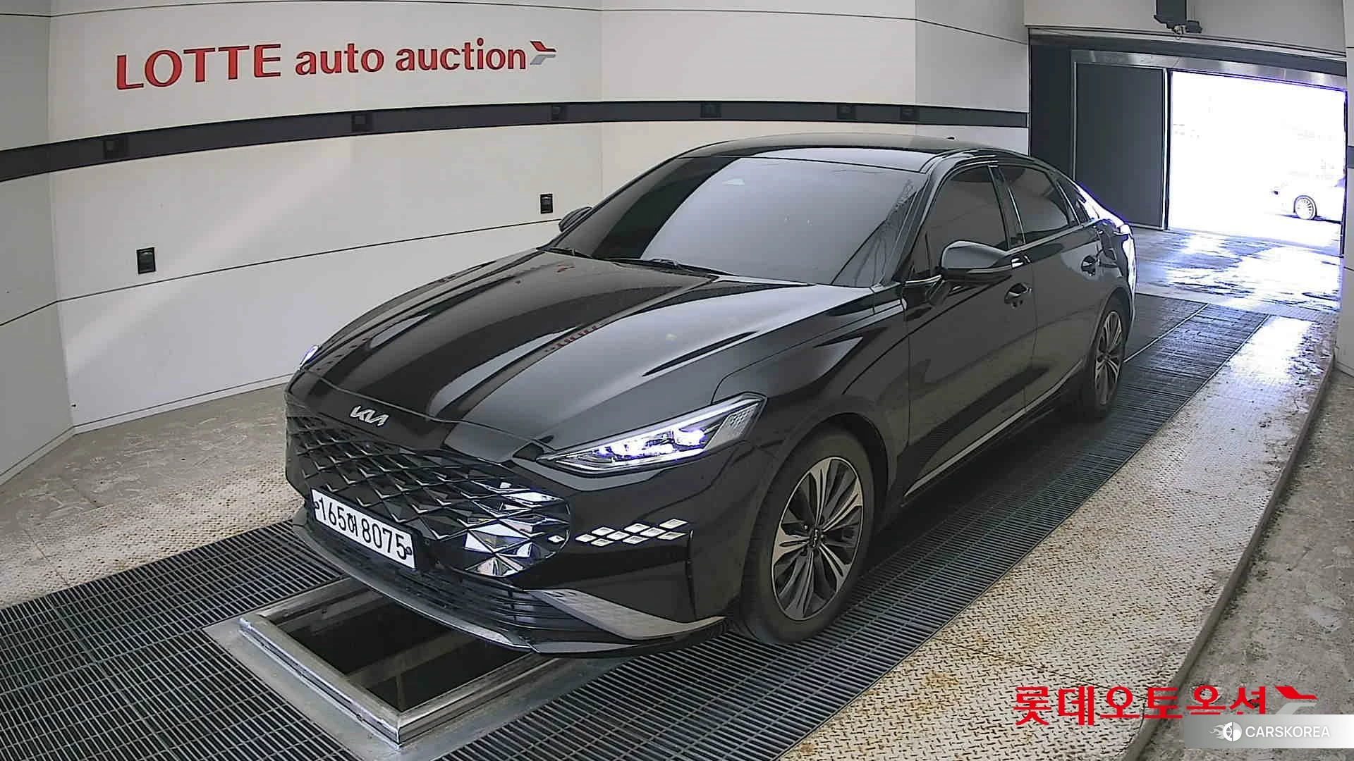 Kia K8 2022 Aurora Black Pearl из Кореи, фото 5