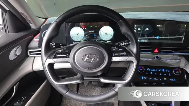 Hyundai Avante Hybrid (CN7) 2020 Белый из Кореи, фото 5