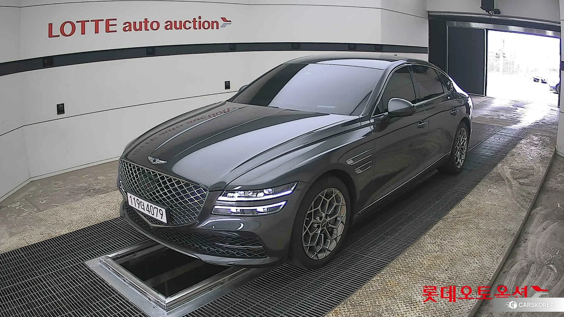 Hyundai G80 2022 Makalu Grey из Кореи, фото 5