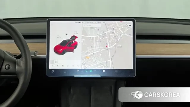Tesla Model Y 2021 Красный из Кореи, фото 5