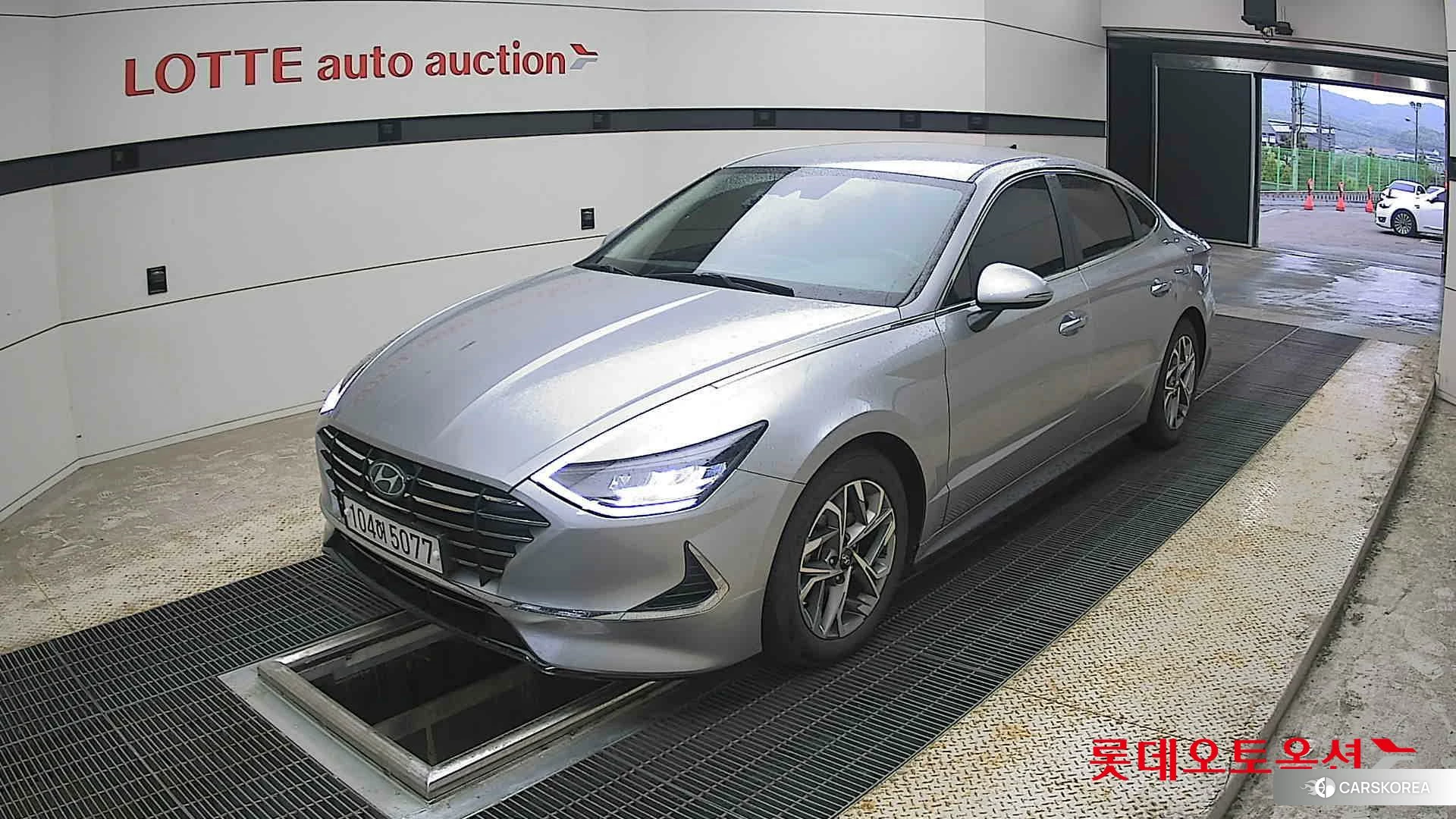 Hyundai Sonata 2021 Shimering Silver из Кореи, фото 5
