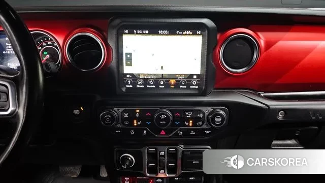 Jeep Wrangler (JL) 2021 Красный из Кореи, фото 5