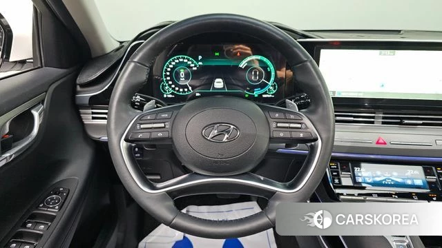 Hyundai The New Grandeur IG Hybrid 2021 Белый из Кореи, фото 5