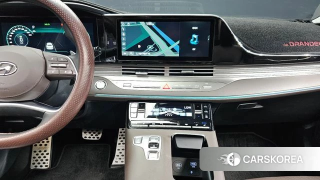 Hyundai The New Grandeur IG Hybrid 2022 Белый из Кореи, фото 5