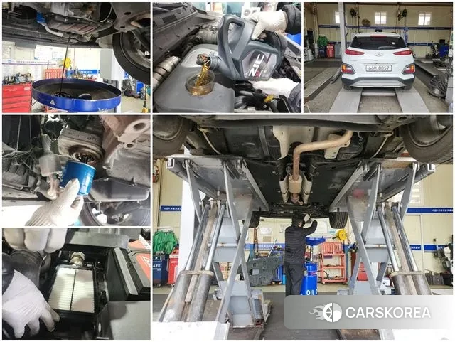 Hyundai Kona 2018 Белый двухцветный из Кореи, фото 5