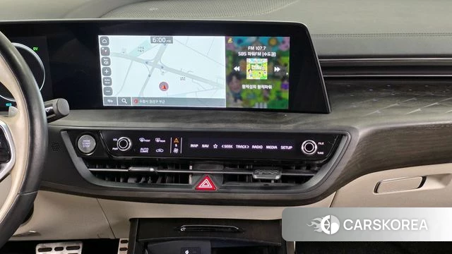 Kia K8 Hybrid 2022 Черный из Кореи, фото 5