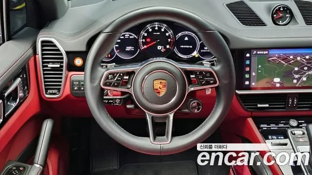 Porsche Cayenne (PO536) 2022 Черный из Кореи, фото 5