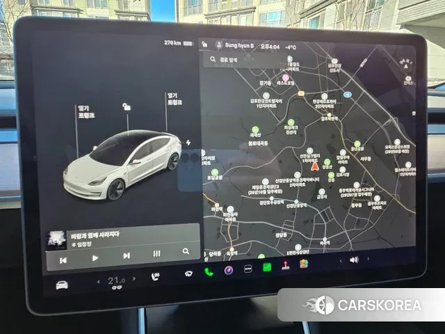 Tesla Model 3 2020 Белый из Кореи, фото 5