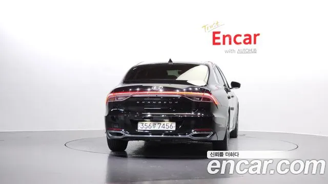 Hyundai The New Grandeur IG Hybrid 2020 Черный из Кореи, фото 5