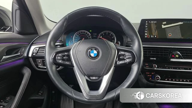 BMW 5 Series (G30) 2018 Черный из Кореи, фото 5