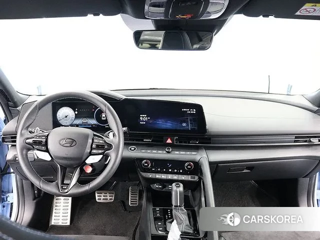 Hyundai The New Avante (CN7) 2025 Небесно-голубой из Кореи, фото 5