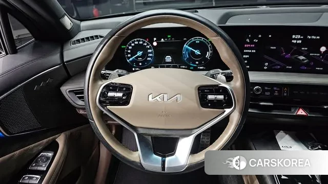 Kia K8 Hybrid 2021 Темно-зеленый из Кореи, фото 5