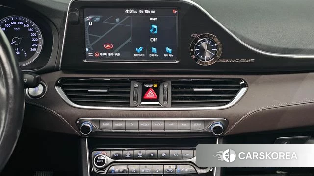 Hyundai Grandeur IG Hybrid 2018 Серый из Кореи, фото 5