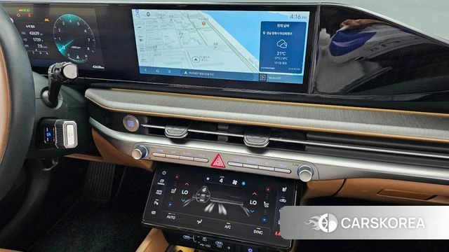Hyundai Grandeur (GN7) 2023 Черный из Кореи, фото 5