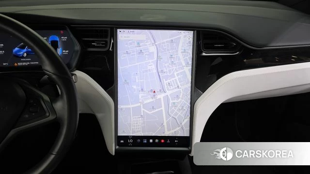 Tesla Model X 2019 Синий из Кореи, фото 5