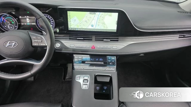 Hyundai The New Grandeur IG Hybrid 2022 Черный из Кореи, фото 5