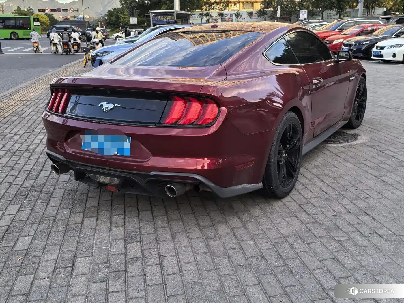 Ford Mustang 2020 Red/purple из Китая, фото 5