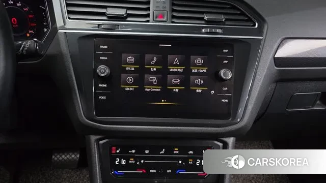 Volkswagen Tiguan second Generation 2021 Синий из Кореи, фото 5