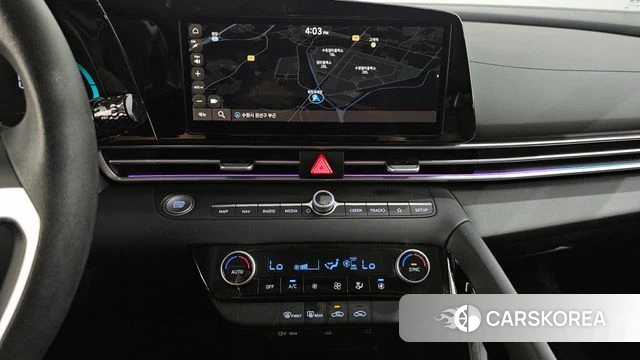 Hyundai The New Avante Hybrid (CN7) 2023 Белый из Кореи, фото 5