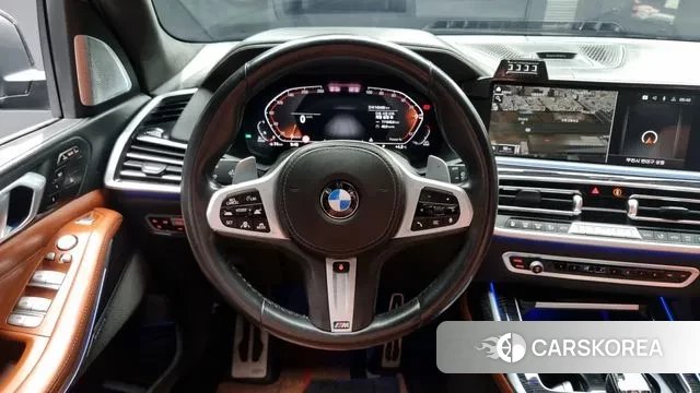 BMW X7 (G07) 2021 Черный из Кореи, фото 5