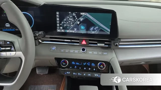 Hyundai The New Avante (CN7) 2023 Черный из Кореи, фото 5