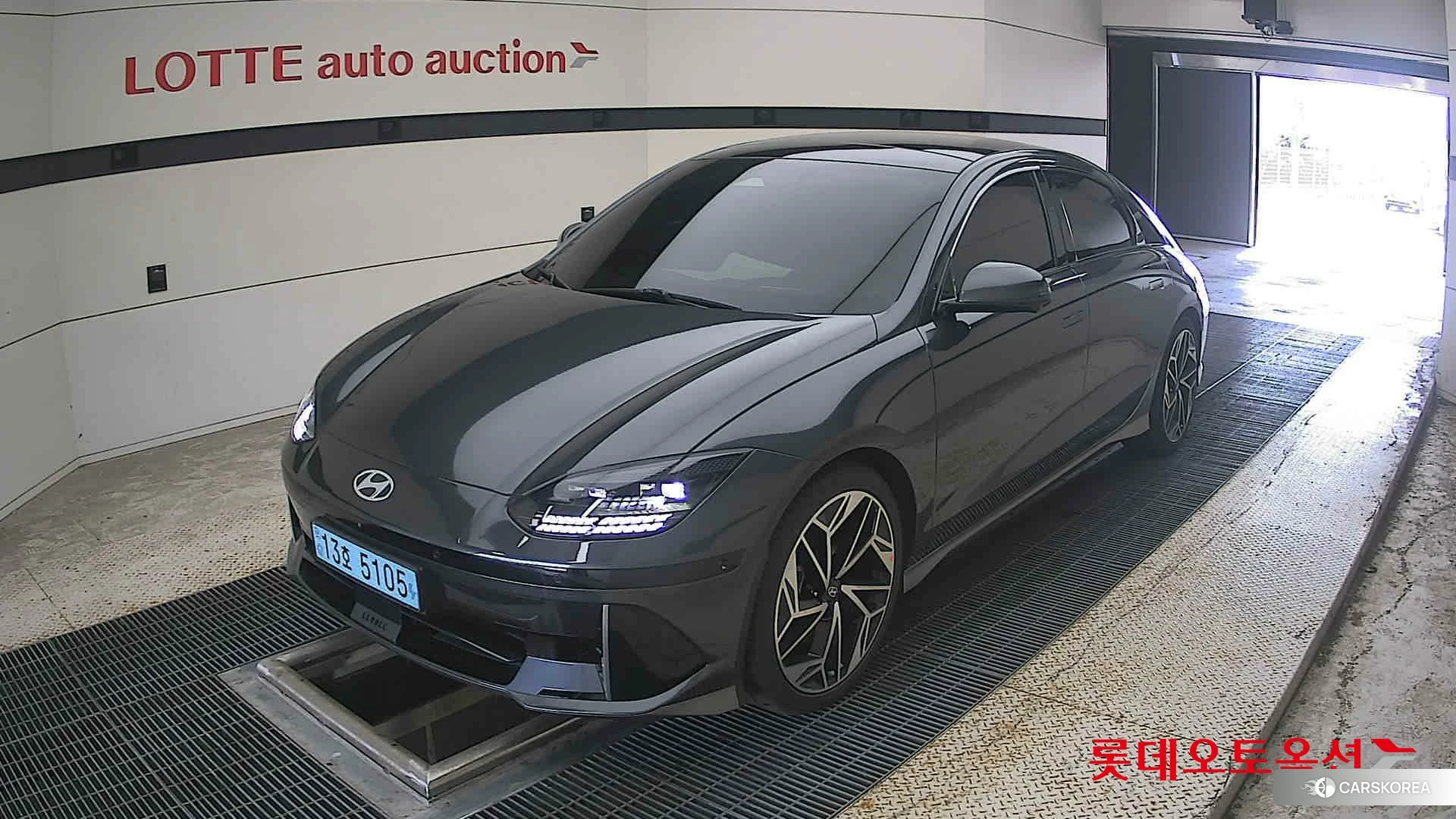 Hyundai IONIQ 6 2023 Nocturne Grey Metallic из Кореи, фото 5