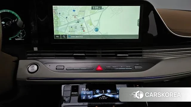 Hyundai The New Grandeur IG Hybrid 2019 Черный из Кореи, фото 5