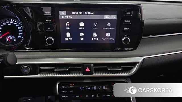 Kia K5 3rd generation 2023 Черный из Кореи, фото 5
