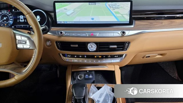 Kia The New K9 2nd generation 2021 Темно-зеленый из Кореи, фото 5
