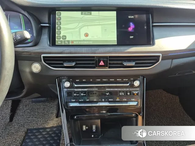 Kia K7 Premier Hybrid 2021 Черный из Кореи, фото 5