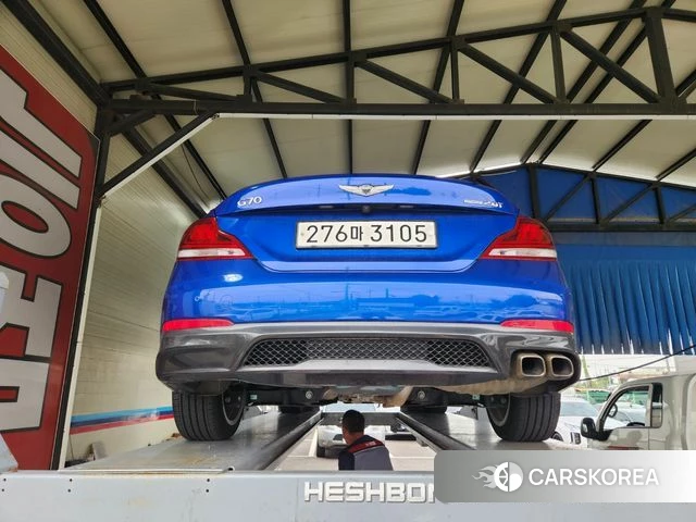 Genesis G70 2020 Синий из Кореи, фото 5