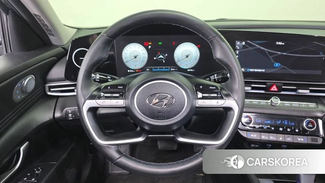 Hyundai Avante Hybrid (CN7) 2021 Серый из Кореи, фото 5