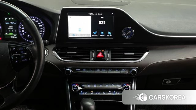 Hyundai Grandeur IG Hybrid 2018 Серый из Кореи, фото 5