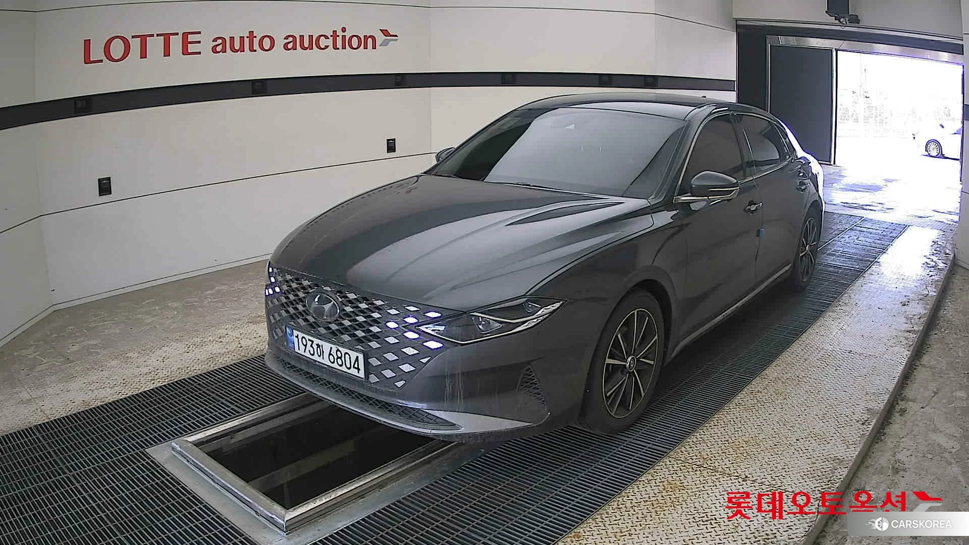 Hyundai Grandeur 2022 Nocturne Grey Metallic из Кореи, фото 5