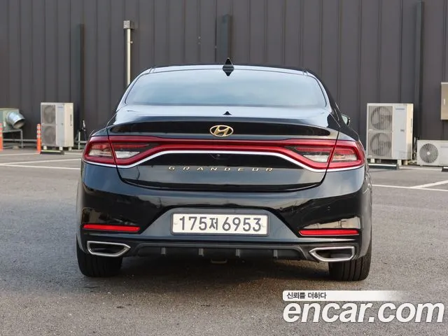 Hyundai Grandeur IG Hybrid 2019 Черный из Кореи, фото 5