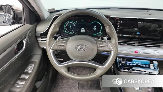 Hyundai The New Grandeur IG Hybrid 2021 Серый из Кореи, фото 5