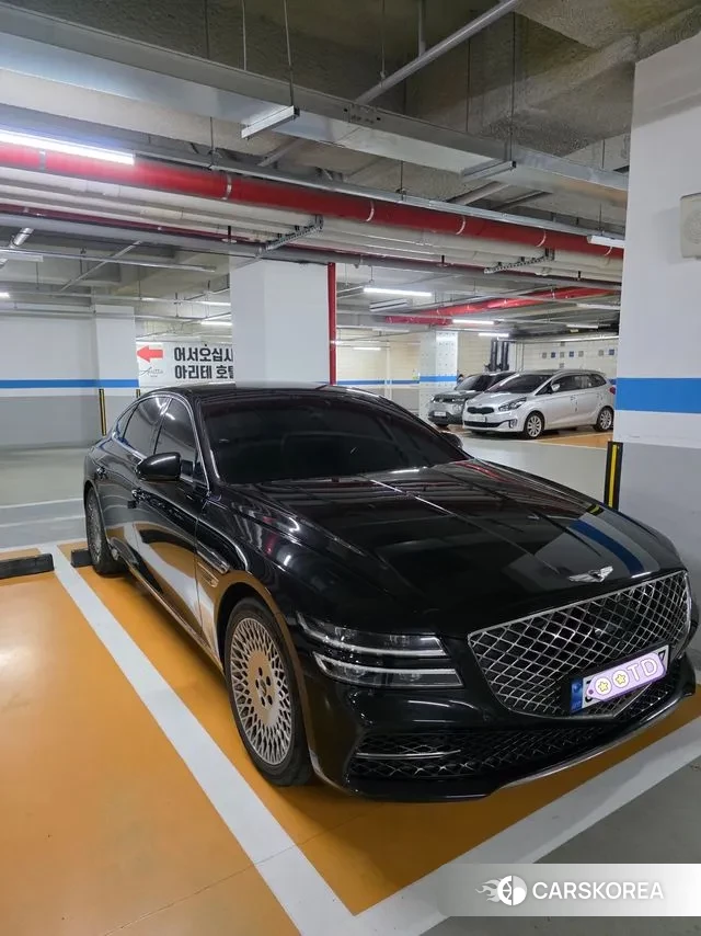 Genesis G80 (RG3) 2020 Черный из Кореи, фото 5