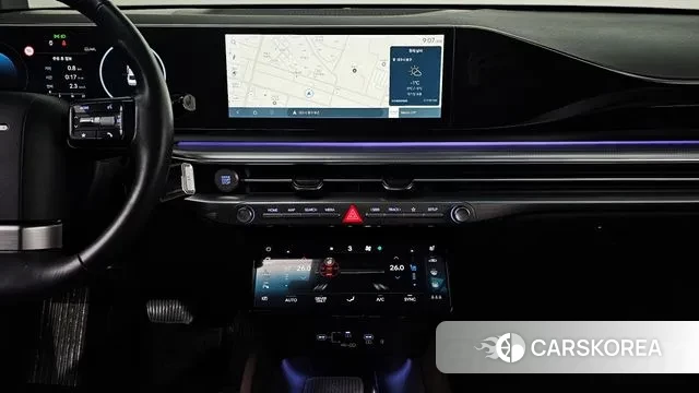 Hyundai Grandeur Hybrid (GN7) 2023 Черный из Кореи, фото 5