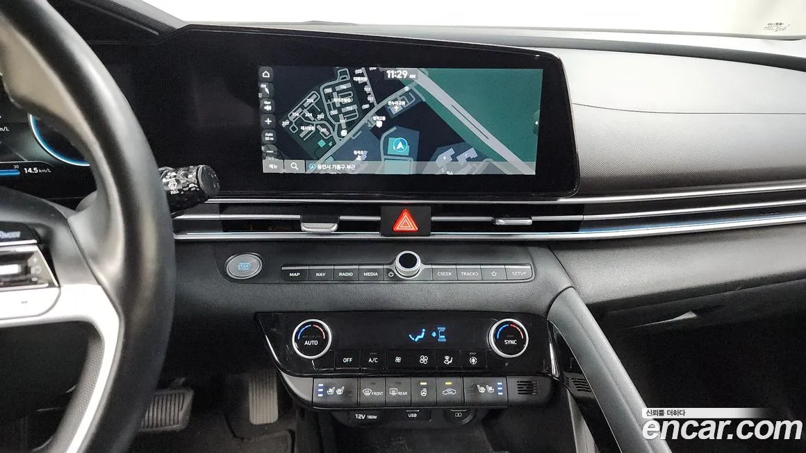 Hyundai Avante Hybrid (CN7) 2020 Серый из Кореи, фото 5