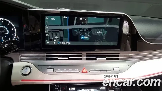 Hyundai The New Grandeur IG 2022 Черный из Кореи, фото 5