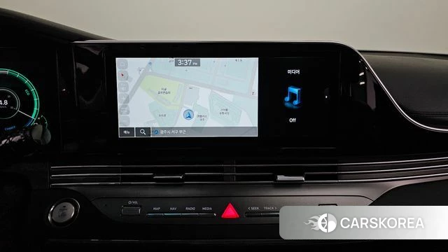 Hyundai The New Grandeur IG Hybrid 2022 Черный из Кореи, фото 5