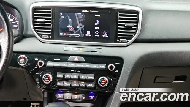 Kia Sportage The Bold 2018 Синий из Кореи, фото 5