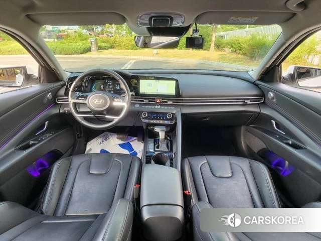 Hyundai The New Avante (CN7) 2023 Белый из Кореи, фото 5